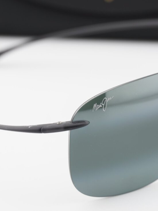 Maui Jim HIKINA 445 11M Rectangle Sunglasses – Grey / Grey main image 9